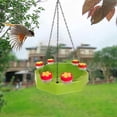 thumbnail image 4 of Bebedero para pájaros TUNC Colgante 2 en 1 con 6 bebederos para colibríes, 4 of 5