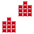 thumbnail image 2 of relayinert 10 Pcs Coussins de Bracelet Réutilisables Accessoires de Montre Rouge 2Ensemble, 2 of 6
