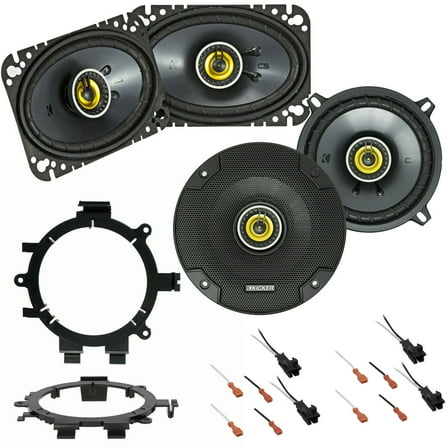 Kicker CS Series Complete Speaker Upgrade for Select 1999-2007 vehicles from Chevrolet