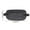Black, variant on Matoen Sport Waist Pack Adjustable with Zipped Pockets, Outdoor Running Waistpack Multifunctional Ultra Thin Invisible Travel Phone Bag