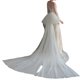 thumbnail image 1 of Graceful Bridal Waist Bowknot for Wedding Gown Costume Floor Length Tulle for Special Gatherings Wedding Party, 1 of 4