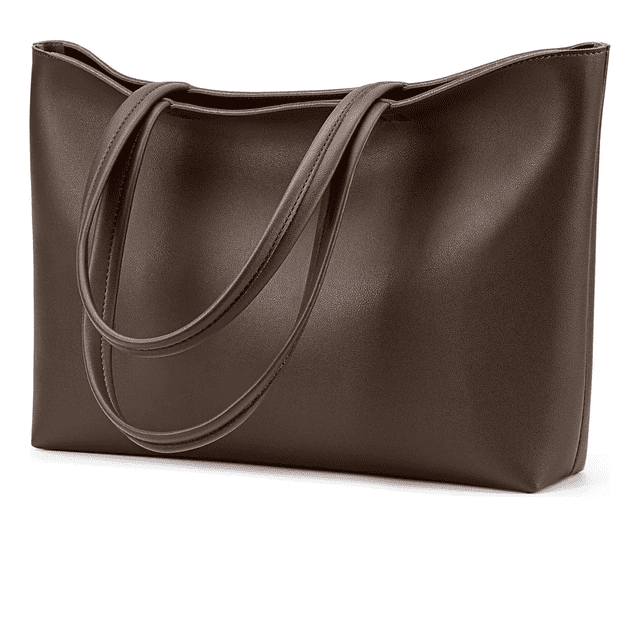 Bolso De Moda Cuero Pu Cercanías Alta Capacidad Para Mujer Xtellar cafe