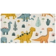 thumbnail image 2 of Leaves with Dinosaurs File Folder 3 Ring Binders 1.5 inch Hardcover File Folders with Interior Pockets A4 Size Organizer for School Office Hospital, 2 of 8