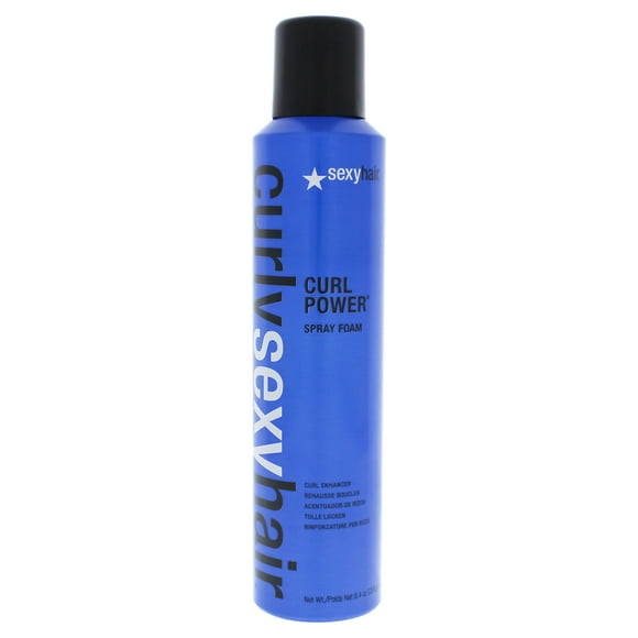 Espuma en aerosol Sexy Hair Curly Sexy Hair Curl Power Potenciador Unisex 8.4oz
