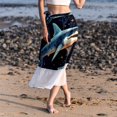 thumbnail image 6 of Shark Chiffon Summer Dress with Polyester Straps - Women's Beach Dresses, 6 of 6