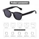 thumbnail image 5 of Gafas de Sol Vintage Retro ADE WU Redondas Pequeñas 46mm, 5 of 8