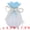 Blue, variant on Unique Bargains Modern Ceramic Flower Vase for Centerpiece Pink 4.3"L x 4.3"W x 7.9"H