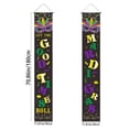 thumbnail image 4 of Mardi Gras Decorations Banner a Set of 2, 12" x 71" New Orleans Party Door Porch Sign Banner for Home Yard Lawn Front Door Decor, Mardi Gras Parties Decoration Indoor Outdoor, 4 of 7