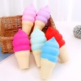 thumbnail image 2 of Coin Purse Silicone Zipper Ice Cream Shape Coin Pouch Coin Wallet Bag Charm, 2 of 6