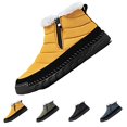 thumbnail image 5 of NOKIO Men'S Snow Boots Men'S High Top Snow Boots Fashion Casual Trainers Breathable Flat Casual Shoes Winter Padded Warm Men'S Boots Men'S Anti-Snow Winter Shoes, 5 of 5