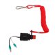 thumbnail image 2 of Boat Kill Switch Keys, ABS 8.5CM Lightweight Durable Outboard Engine Stop Switch Keys Waterproof Flexible For Replacement, 2 of 8