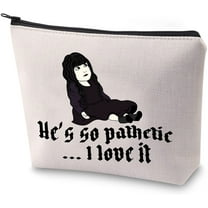 WWDITS Inspired Gift Nadja He's So Pathetic I Love It Vampire Lover Zipper Pouch Makeup Bag TV Series Merchandise