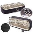 thumbnail image 4 of Lsque Vineyard Landscape 1 Printed Big Capacity PU Leather Pencil Case Large Pencil Pouch Stationery Pen Bag Pencil Holder for Teen, 4 of 6