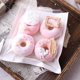 thumbnail image 3 of Nvzi 100 bolsas de panadería de 8,26 x 9,84 pulgadas, bolsas de donas sellables con calor con ventana,bolsas de galletas resistentes a la grasa, fundas Kraft, color blanco, 3 of 5