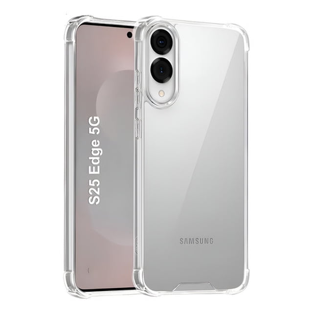 Funda Para Galaxy S25 Edge Hard Shell Case Premium Reforzada Transparente