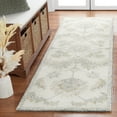 thumbnail image 2 of SAFAVIEH Martha Stewart Tufted Luka Floral Runner Rug, Ivory/Sage, 2'3" x 8', 2 of 11