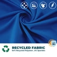 thumbnail image 2 of Golf Shirts for Men Dry Fit Performance Short Sleeve Athletic Polo T-Shirt Recycled Blue L, 2 of 7