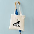 thumbnail image 4 of CafePress - Crazy Bunny Lady Tote Bag - Unisex Canvas Tote Bag, Beige, 1-Piece, 4 of 6