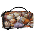 thumbnail image 2 of Herdesigns Seashells Beach Themed Carrying Case for Nintendo Switch OLED Model 2021 & Switch 2017 with 20 Game Card Slots, Portable Travel Carry Case for Accessories and Console, 2 of 8
