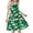 Green, variant on 11-12 Years Kid Camouflage Cotton Girls Dresses Summer Girl Clothes