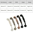 thumbnail image 4 of BE-TOOL 5PCS Antique Cabinet Handle with Screws, 128mm/5.03" Hole Spacings Drawer Pulls Cabinet Hardware Dresser Cupboard Puller Replacement Weathered Nickel, 4 of 8