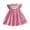 Pink352, variant on MEZZALL Toddler Girls Fly Sleeve Holiday Party Plaid Birthday Dress Dance Party Princess Dresses Cozy Baby Wear