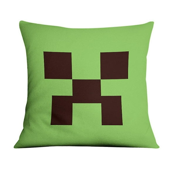 Minecraft Game Print Square Cushion Cover Pillow Waist Throw Sofa Bed Home Car Decor Pillow CaseXICEN