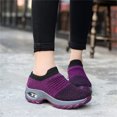 thumbnail image 3 of YYTLCH Women's Sneaker Lightweight Air Cushion Breathable Walking Running Sport Shoes, 3 of 5