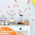 thumbnail image 6 of 10PCS Glitter Paper Circle Dots Circle Garlands Coin Garland Hanging Banners Dot Streamer Backdrop Background Decor for Birthday Baby Shower Wedding Party, 6 of 7
