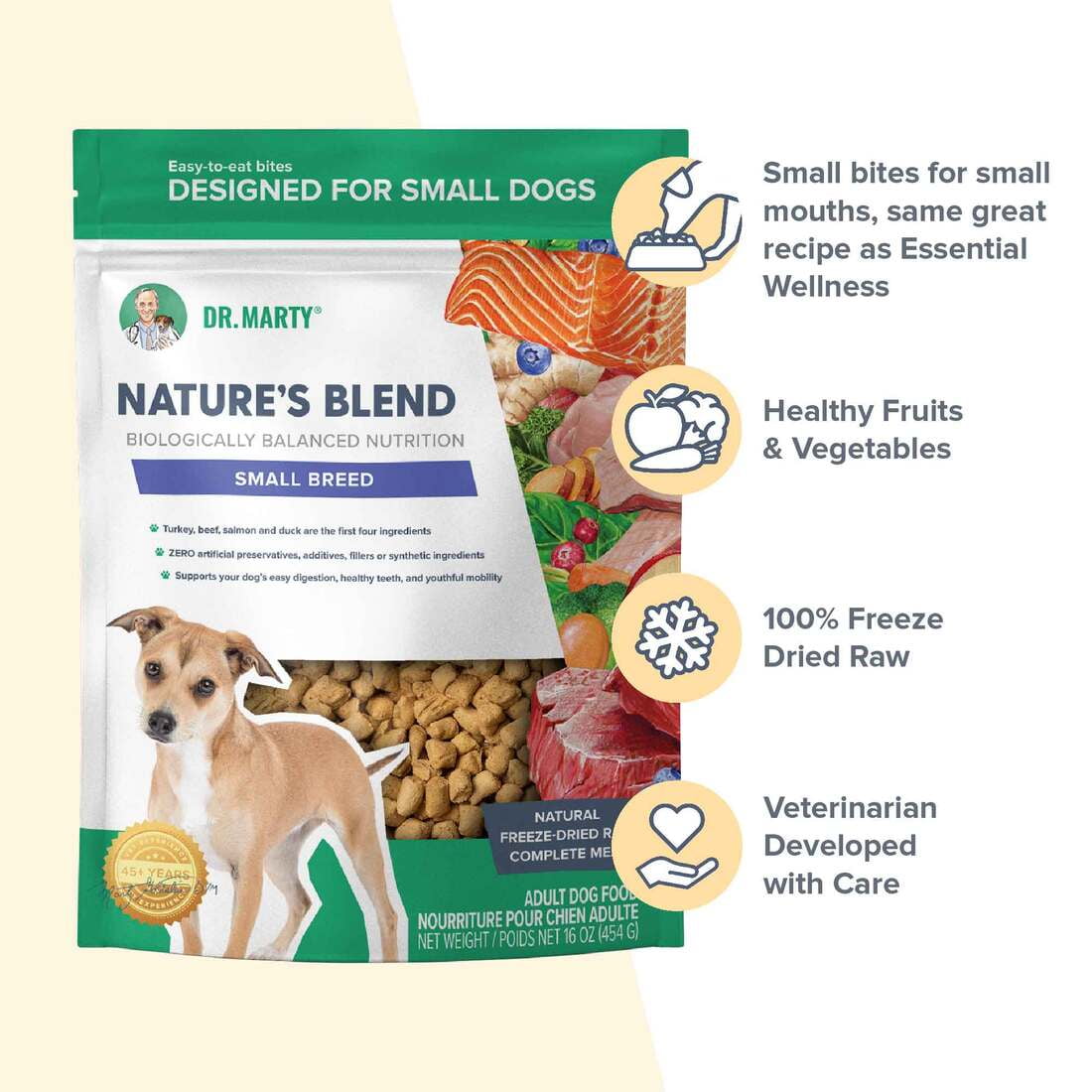Dr. Marty's Nature's Blend Essential Freeze Dried  48oz
