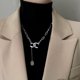 thumbnail image 3 of Collar de gargantilla con colgante de moda para mujer, adorno de calle St, 3 of 5