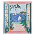 thumbnail image 6 of Yayeee Magnetic Dishwasher Cover for The Front Decoration Home Kitchen Machine Sticker Protector, Pink Seaside, 6 of 6