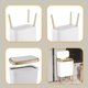 thumbnail image 5 of Bote de basura Procade Bathroom de 15 l/4 galones con tapa de plástico dorado, 5 of 6