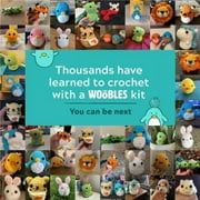 The Woobles Beginner Crochet Amigurumi Kits - Dinosaur
