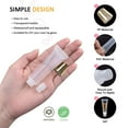 thumbnail image 2 of 50PCS Lip Gloss Containers 10ml Gold Lip Gloss Tubes Empty Lip Balm Tubes Squeeze Tubes Lipgloss Supplies Lip Gloss Kit for Lip Gloss Base + 2 x 20ml Syringes & Labels, 2 of 6
