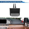 thumbnail image 3 of 1 Pc Clip de pestaña de salida de ventilación de rejilla de aire para Mercedes-Benz GLE GLS Class 350 2020-2024 del lado derecho del consola central delantero de aire acondicionado negro, 3 of 6
