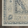 thumbnail image 5 of Nourison Malta Multi Bordered Traditional Indoor Area Rug Ivory/Grey 5'3" x 7'7", 5 of 8