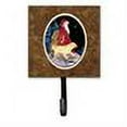 thumbnail image 2 of Carolines Treasures SS8973SH4 Santa Claus with Golden Retriever Leash Holder or Key Hook, Small, Multicolor, 2 of 2