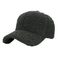 thumbnail image 3 of Vrotazzy Lamb Wool Baseball Cap for Men Women Teddy Sports Hats Warm Winter Outdoor Travel, 3 of 7