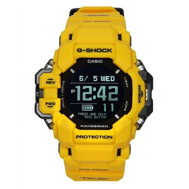 Casio G Shock Master Of G Land Rangeman Digital Smartphone Link Solar GPR H1000 9 200M Men s Watch Walmart