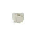 thumbnail image 4 of Safavieh Nene Boucle Barrel Back Chair Furn Accent Chairs, Creme, 1' X 1', Square, 4 of 5