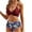 Wine, variant on Kmdttou Summer Women's Swimwear Clearance! Swimwear for Women Sexy Solid Color Swimwear Two-piece Slim Swimsuit Bikini Straped Swimsuits on Clearance!