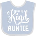 thumbnail image 3 of Inktastic Gift for Aunts | One of a Kind Auntie (white) Girls Baby Bib, 3 of 4