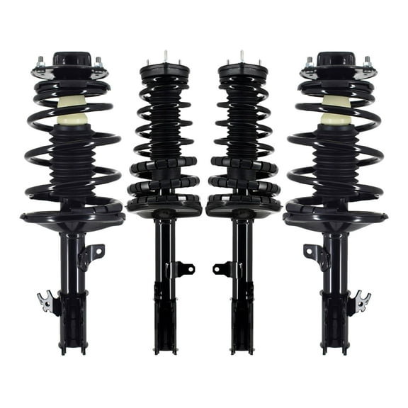 Front-Rear 4 Quick Complete Strut - Coil Spring For 1997-2001 Toyota Camry 2.2L