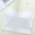 thumbnail image 4 of MuXiKeJi Clothes Womens Cotton Camisole Adjustable Strap Tank Tops with Shelf Bra Stretch Undershirts, 4 of 4