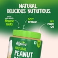 thumbnail image 4 of ALPINO Organic Natural Peanut Butter Smooth | 400 gm | 30% Protein | Made with 100% Organic Peanuts | No Added Sugar and Salt | Plant Based Protein Peanut Butter Creamy, 4 of 7