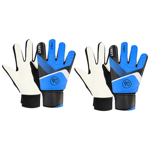 Guantes fútbol entrenamiento 2 parejas Anti -Slip Protective para protección ciruela