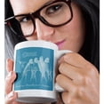 thumbnail image 2 of 3dRose, Aqua and white vintage birds french art, 11oz Mug, 2 of 7