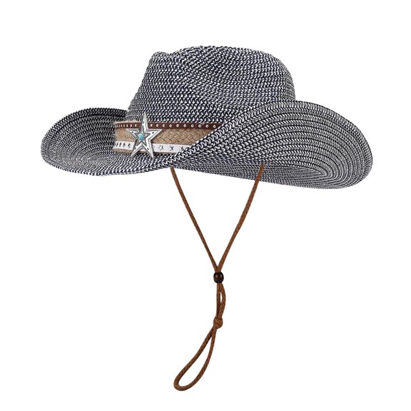 Fgnfyis Summer Holiday Casual Style Outdoor Outing Sun Hat with Shapeable Brim for Sun Blue One Size