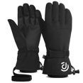 thumbnail image 1 of Guantes Esquí para Hombres Y Mujeres Invierno Blanco Cálido Ciclismo Spot Amazon Pantalla Táctil Guantes Al Aire Libre (Negro S), 1 of 6